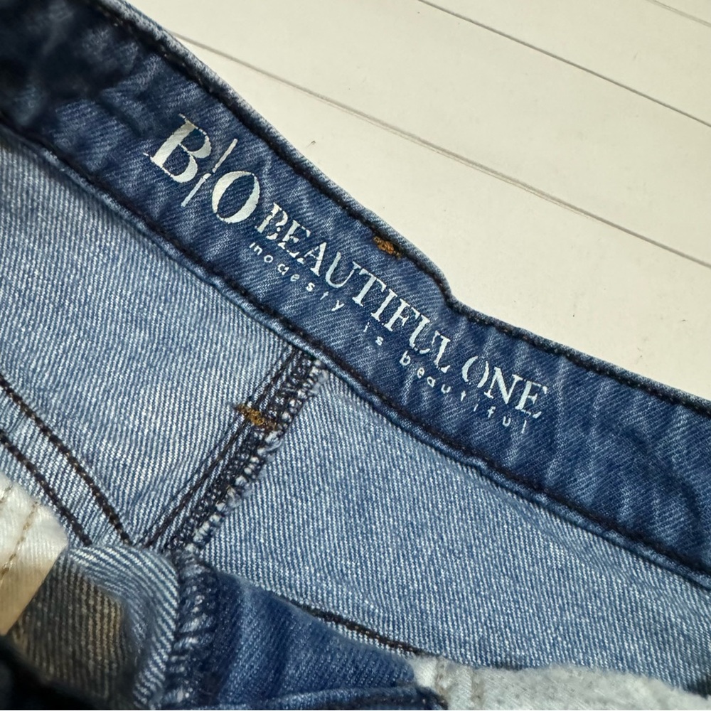 Denim Midi Pencil Skirt - Picture 2 of 6